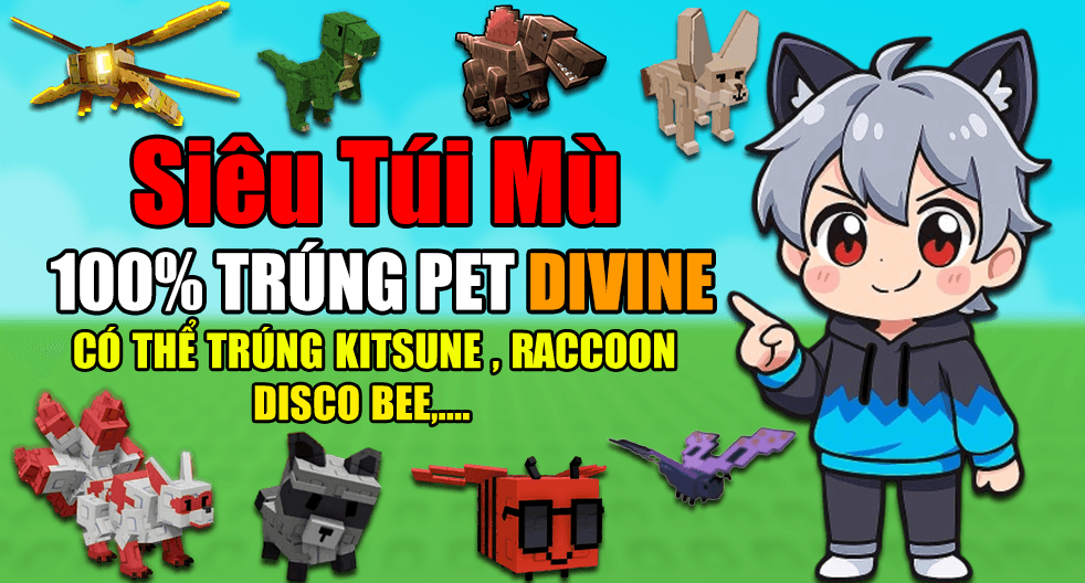 Ảnh minh họa TÚI MÙ PET DIVINE (SECRET MIMIC 15S)